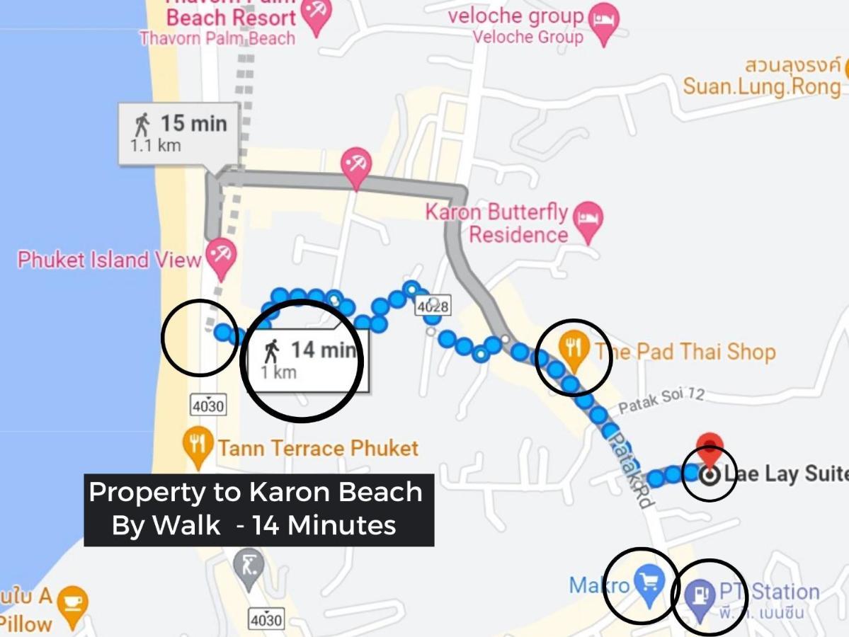 Lae Lay Suites Hotel Karon Exterior photo